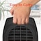 Black & Decker Electric Heater, Portable Heater with 3 Settings, Ceramic Heater for Office and Home BHDC500B46 - alternate 6